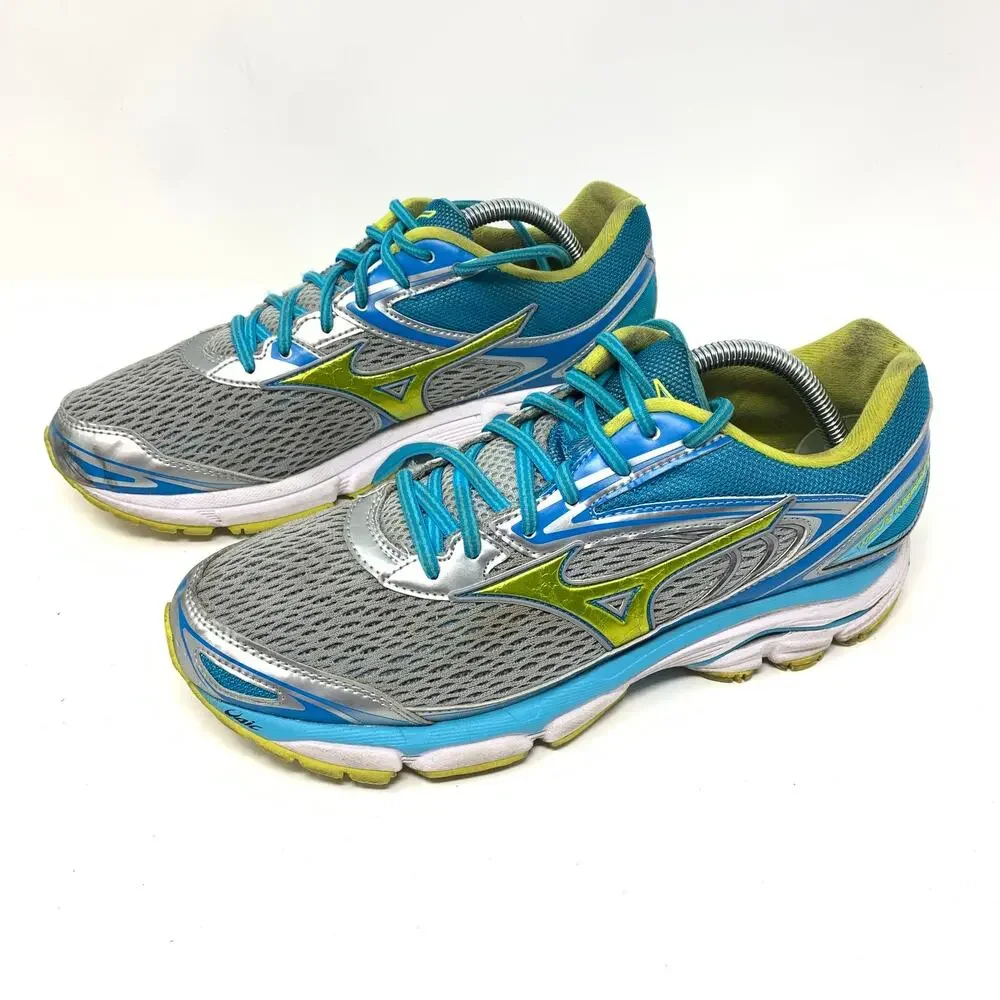 Mizuno Women's Wave Inspire 13 Multicolor Athletic Running Shoes Size 10.5 - Picture 3 of 9